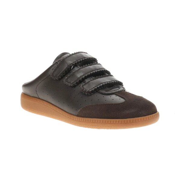 NEW STEVE MADDEN Memento Slip On Sneaker Mules DARK BROWN for women 725 3m2 - Picture 6 of 8